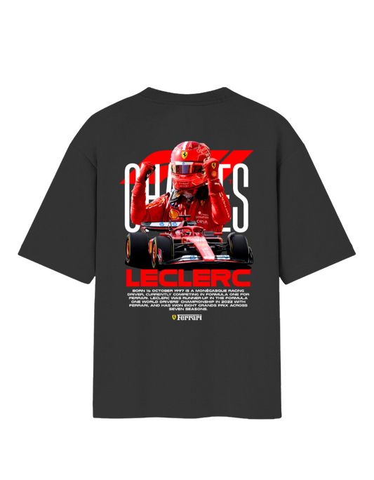 Charles Leclerc Unisex Oversized Standard T-Shirt
