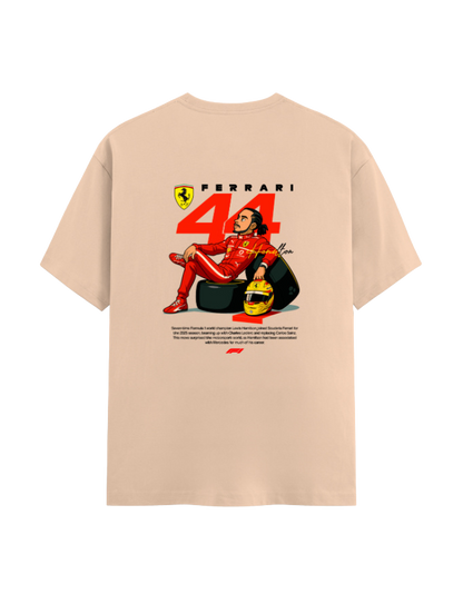 Lewis Hamilton Unisex Classic Crew T‑Shirt – Seven‑Time Champion Streetwear Tee