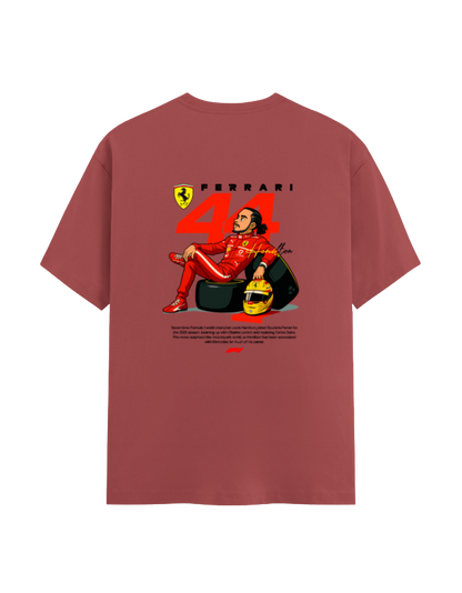 Lewis Hamilton Unisex Classic Crew T‑Shirt – Seven‑Time Champion Streetwear Tee