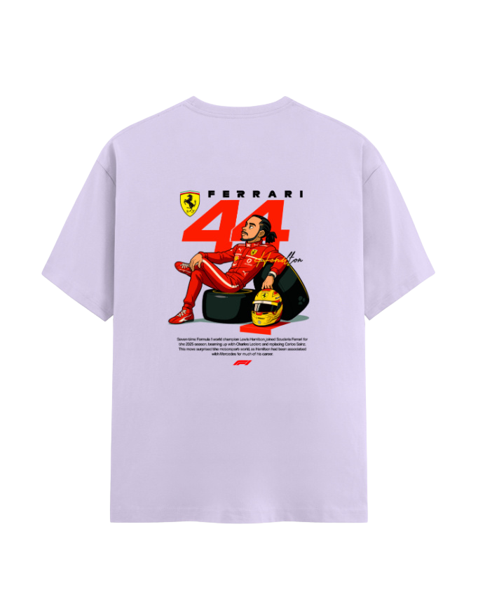 Lewis Hamilton Unisex Classic Crew T‑Shirt – Seven‑Time Champion Streetwear Tee