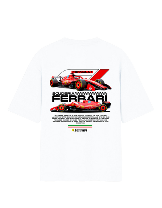 Ferrari F1 Unisex Oversized Standard T-Shirt