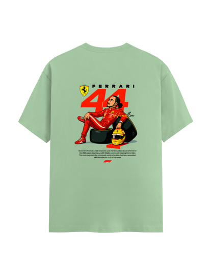 Lewis Hamilton Unisex Classic Crew T‑Shirt – Seven‑Time Champion Streetwear Tee