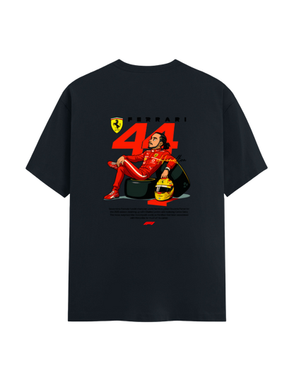 Lewis Hamilton Unisex Classic Crew T‑Shirt – Seven‑Time Champion Streetwear Tee